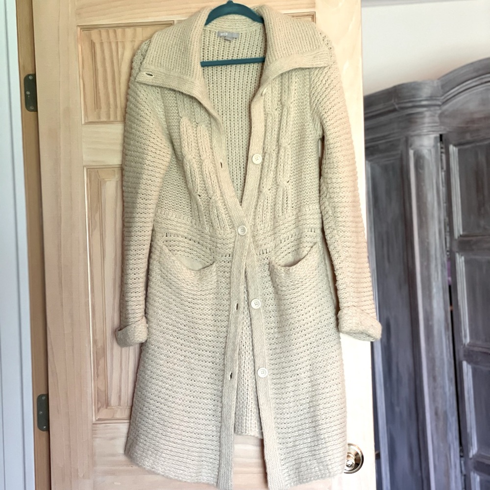 Soft knit long sweater